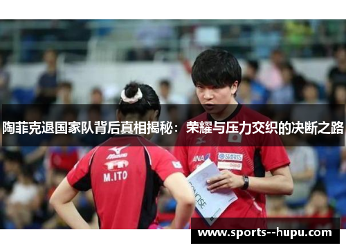 陶菲克退国家队背后真相揭秘:荣耀与压力交织的决断之路 陶菲克退国家队背后真相揭秘:荣耀与压力交织的决断之路